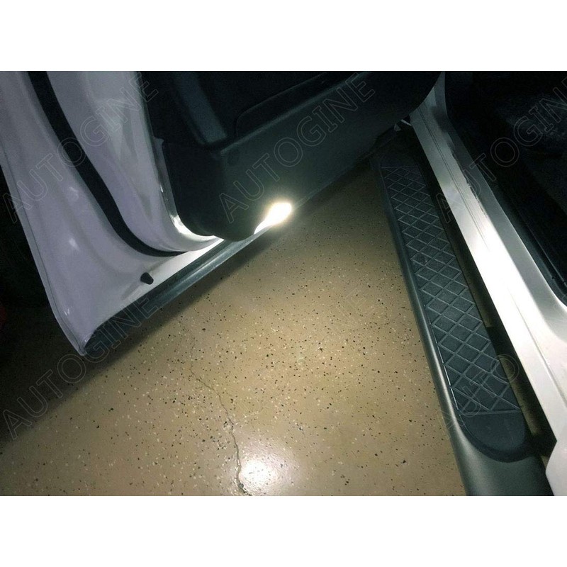 AUTOGINE 14 Piece White Interior LED Lights Kit for 1999-2016