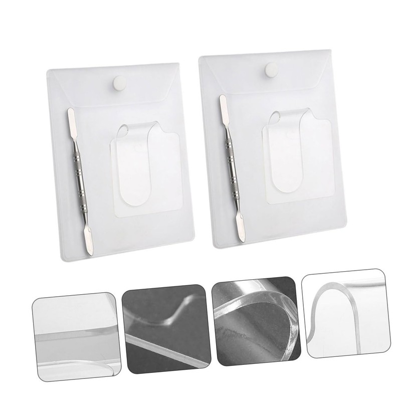 Baluue Sets Foundation Mixing Palette Acrylic Makeup Set Spatulas Non-slip