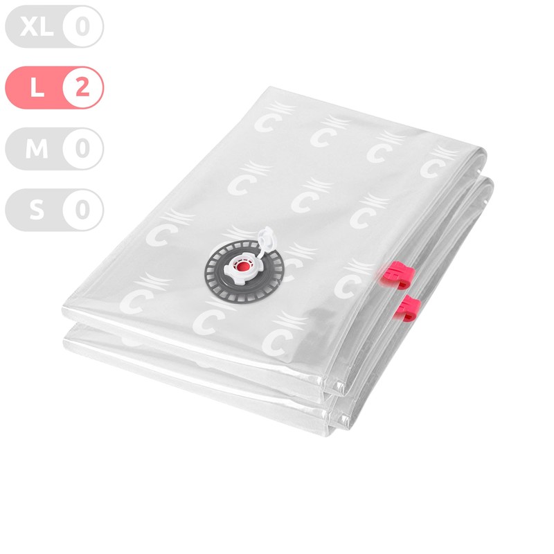 Compactor Aspispace Space Saving Large Vacuum Storage Bag for 1