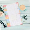 CAXUSD Planner Paper 2024 Monthly Planner Spiral Bound Notepad for