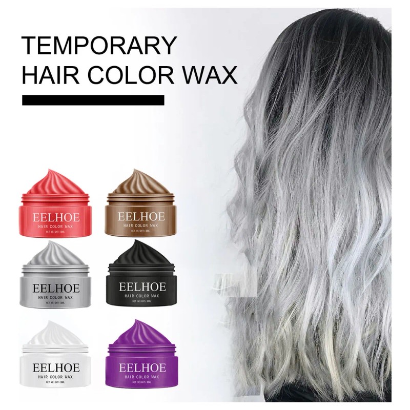 Cera Para Teñir El Cabello De 30 Ml, Crema Instantánea