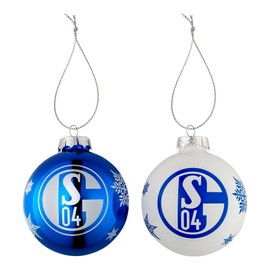 FC Schalke 04 Christmas Baubles Set of 4