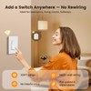 SURAIELEC Upgrade 3-Way Wireless Light Switch and Receiver Kit, Works