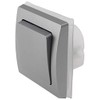 DELPHI Socket IP44 with Protection Lid Flush-Mounted Wet Room Rubber