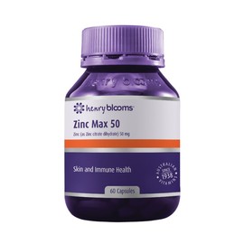 Henry Blooms Zinc Max 50mg Cap X 60