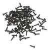 100PCS Guitar Pickguard Screws Metal Guard Plate Mounting Screw Electric