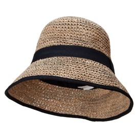 Jeanne Simmons Women's Cloche Style Straw Hat - Seagrass OSFM