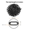 SEUNMUK 2 Pack 20 Feet Black Chain for Hanging Lamp,
