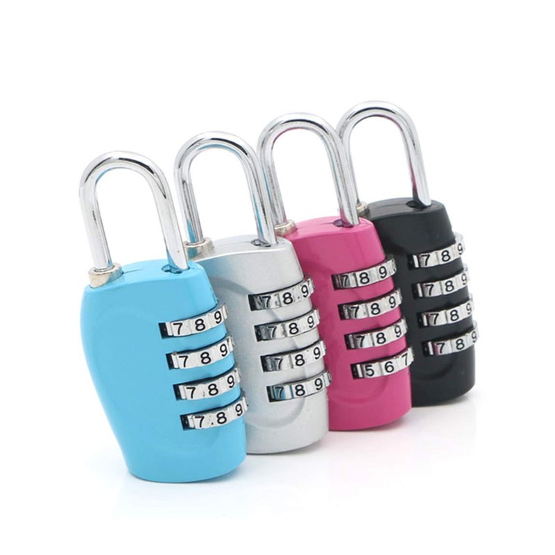 Topfunyy Combination Lock 4 Digit Padlock Re-settable Combo Lock, Gym