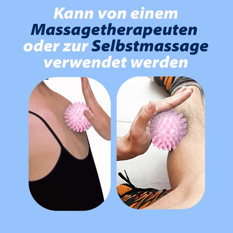 ResultSport Lacrosse & Hedgehog Ball Massage Ball Set, Plantar Fasciitis,