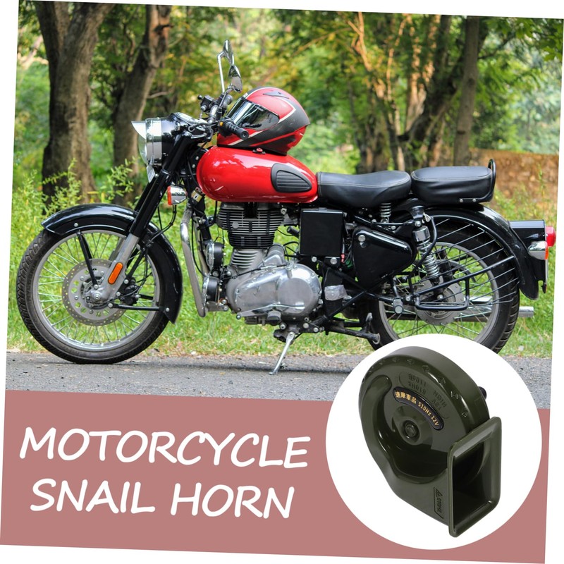 Alipis Motorcycle Horn Loud Speaker for Atv and Scooter Durable