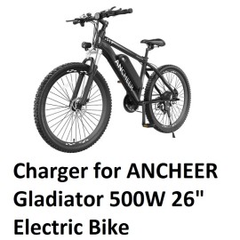 ENGINE PRO 🔥battery Charger power supply  For ANCHEER Gladiator 500W 26" Electric Bike