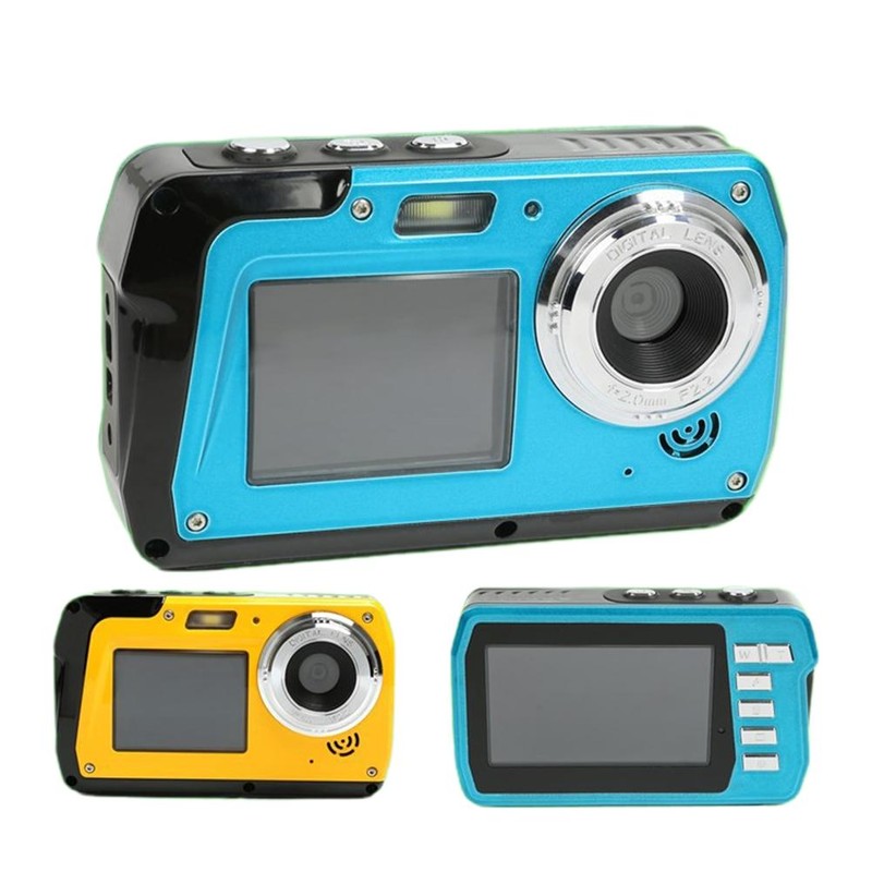 56Million Pixel Dual Screen Digital Camera Waterproof Camera with HD