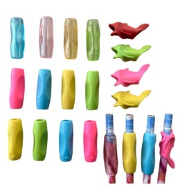 Pencil Grips, 16pcs Pencil Grips for Kids Handwriting, 3 Styles Finger Grip Holder Posture Correction