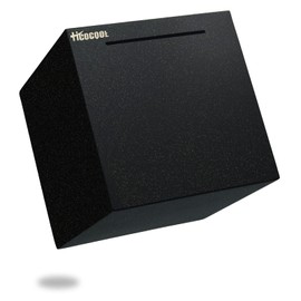 Adult Money Box Stainless Steel Safe Money Boxes for Adults Savings Real Money Box (15 cm)