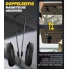 NEWZEROL Metal Sun Visor Holder Compatible with OOONO CO Driver