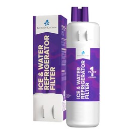 Refrigerator Water Filter | Replacement for Models W10295370A, W10295370, and EDR1RXD1B Found in Top Freezer, Bottom Freezer, and Side-by-Side Fridge - by Kennedy Kitchen (Pack of 1)