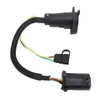 6‑24V 7 Pin to 7 and 4 Pin Trailer Adapter