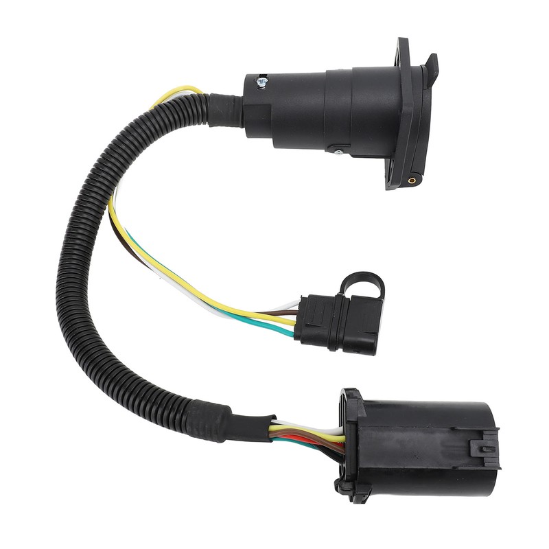 6‑24V 7 Pin to 7 and 4 Pin Trailer Adapter