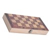 3in1 Portable Wooden Chessboard Folding Board Chess Game For Party
