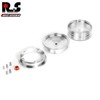 1.9 Beadlock wheels aluminium，1.9 wheels（4pcs）for Axial SCX10 UTB10 TRX4 TRX6