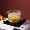 Kitchen Heat Resistant Soup Pot High Borosilicate Cooking Glass Pot