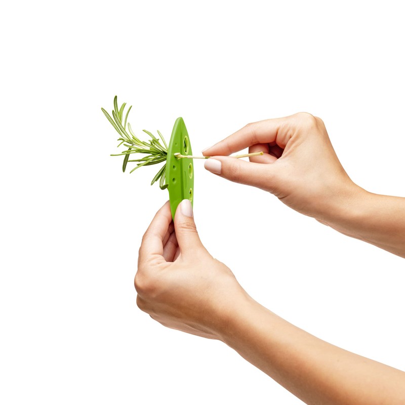 Chef'n LooseLeaf Kale and Herb Stripping Tool with Herb Chopper,