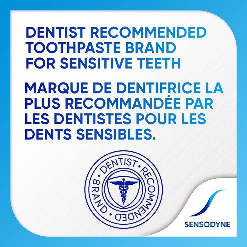 Sensodyne Whitening & Tartar toothpaste, Strengthens Protects and Whitens Sensitive