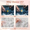 peacoblue Water Soluble Embroidery Patterns for Beginners 4 Sheets Dandelion