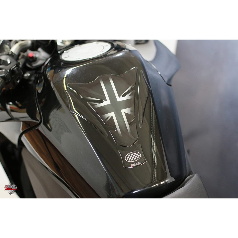 BIKE-label Tank Pad Union Jack England Flag Compatible with Triumph
