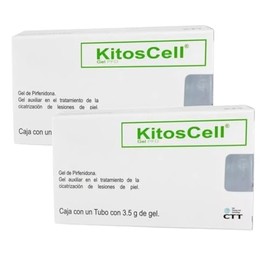 Kitos cell Gel para Cicatrices 3.5g Pack 2 piezas | Cuidado de la Piel | Ayuda a Mejorar la Apariencia de Cicatrices | Gel Cicatrizante de Rápida Absorción