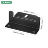 M METERXITY 4 Units Solar Panel Mounting Z Brackets Lightweight