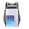 COOLSHT Mochila Antirrobo Urbana Usb Compartimento Laptop Color Gris Oscuro