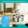 4-Pack Cat Water Fountain Replacement Filter for 2.0L/67oz Automatic Dog