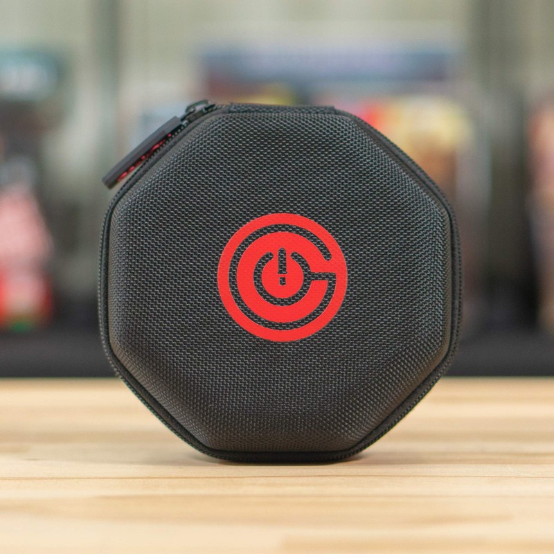 GeekOn 保護ダイスケース フォームパッドとネスティングフェルトダイストレイ ボードゲームとRPG用 - 最大75個のダイスを収納可能 (ブラック)