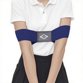 Scott Edward Pro Golf Swing Training Aid,Swing Correcting Arm Band Correct Training Swing Gesture Alignment Practice Tool for Golf Beginners,Woman,Girl,Female(Blue)