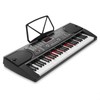 Hamzer 61 Key Keyboard Piano with Lighted Keys, Built-In Speakers,