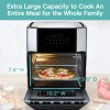 West Bend AFWB12BK13 XL Air Fryer Oven 10 Quick Menu