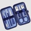Travel Nail Care Portable Nail Clipper Set 7 Piece Beauty Tools / 여행 네일관리 휴대용 손톱깎이 세트 7종 미용도구