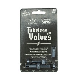 Peaty's x Chris King (MK2) Tubeless Valves, 42mm, Slate