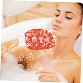 Mikinona Practical Shower Supplies 2pcs Bath Body Exfoliating Gloves Scrubbing Bath Mitts Gentle on Skin