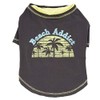 TOP PAW Summer Fun Beach Addict Grey Dog Tee~Small~