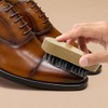 Shoe Shine Kit with PU Leather Sleek Elegant Case, Travel