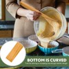 Golyhel 2 PCS Wooden Spurtle Set, 12'' Mixing Stir Stick