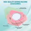 LetCart Magnetic Seam Guide for Sewing Machine, 3 Pieces Multifunctional