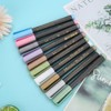 10pcs Paint Marker Metal Soft Head Water Based Marker DIY