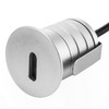 CNBRIGHTER LED Step Lights Outdoor Indoor,1W 12V-24V DC, Waterproof IP67,Aluminum,3000K