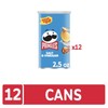 Pringles Salt and Vinegar Potato Crisps Chips, 2.2 oz, 12