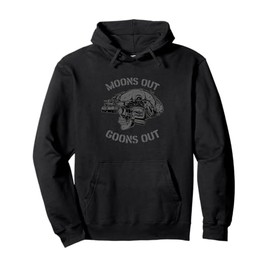 GOONS OUT MOONS OUT Skull Helmet NVGs NSW SWCC DBG Pin Pullover Hoodie