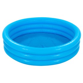 INTEX Crystal Blue Kids Outdoor Inflatable 58 Swimming Pool  58426EP                                                                                  